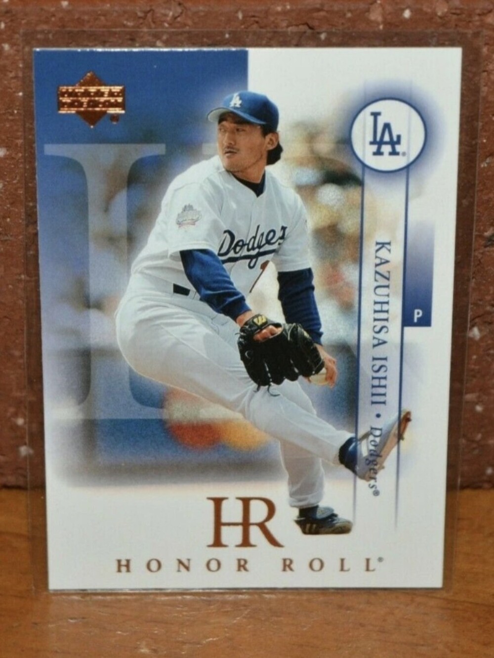 UPPER DECK BASEBALL CARD 2003 HONOR ROLL DODGERS KAZUHISA ISHII # 121